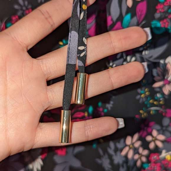 Jessica Simpson Black Flower Pattern Mini Dress - Picture 4 of 6